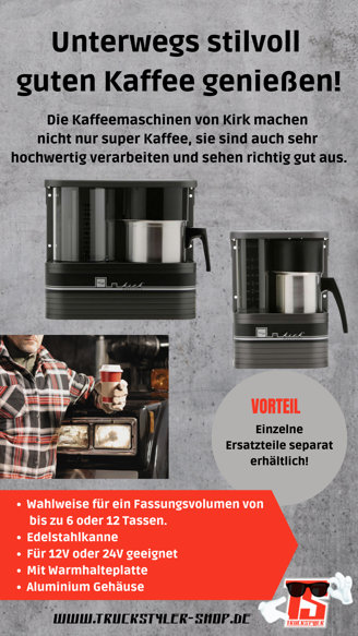 Kaufe Auto-Wasserkocher-Heizung, 12 V/24 V, Touch-Steuerung, 450 ml,  passend für Reise-LKW-Kaffee