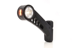 LED clearance light with side position light right side