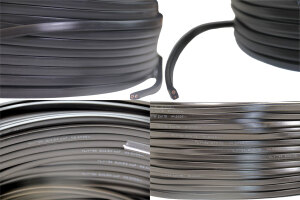 Platte kabel GY (per meter) QS075, QS150