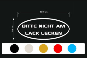 Truck stickers '' PLEASE DO NOT PAINT LICK AT...