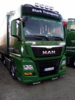 Truck stickers KARO for wind deflector as set