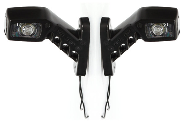 SET luci di ingombro (12V-24V) LED (prezzo di serie), con e-mark