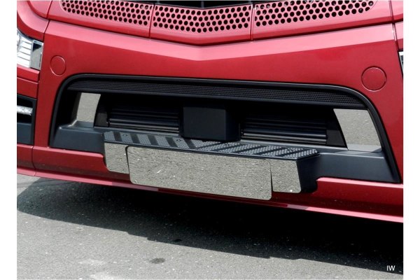 Portatarga Auto - Supporto Targa - [semplice, durevole e sicuro] - 8 viti - 520x110 mm - Bianco brillante - Porta Targa - adatto a qualsiasi auto - per targhe italiane omologate - Fissaggio per Targa