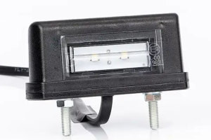 LED-k&ouml;rpl&aring;tsbelysning (12-30V), version 2, svart/vit kabel
