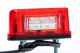 LED-körskyltsbelysning (12-30V), version 1, röd/vit
