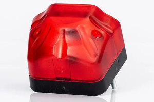 LED Kennzeichenbeleuchtung, Schlussleuchte (12-30V), rot/weiss QS 150