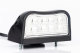 Truck trailers, tractor LED license plate illumination (12-30V), black / white without cable