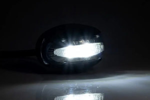 Luce di segnalazione a LED (12-30V), bianca - QS 150
