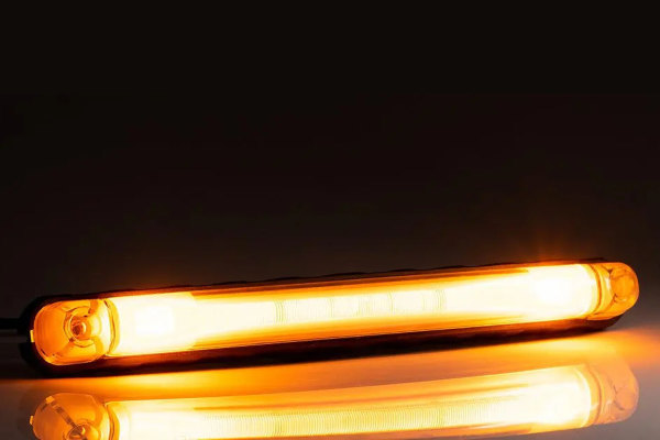 Lkw Truck, lange LED Umrissleuchte (12-30V), gelb Kabel