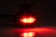 Luce di posizione a LED con staffa angolare (12-30V), rosso - QS 150