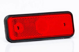 LED-achterlicht/opruimingslicht klein (12-30V), rood, kabel, zonder houder