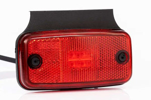 LED Positionsleuchte + Rückstrahler (12-30V), rot