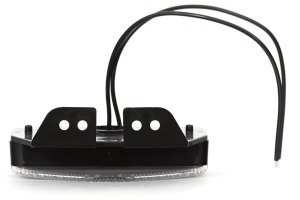 Positionsleuchte mit 2 LED - weiß, rechteck, mit E-Prüfzeichen