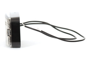 Positionsleuchte mit 2 LED - weiß, rechteck, mit E-Prüfzeichen