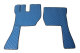 Geschikt voor Volvo*: FH4 I FH5 (2013-...) HollandStyle vloermattenset, automatisch - blauw, kunstleer