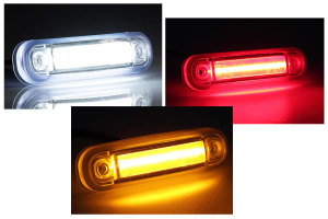 LED Beacons or side marker lamp, 12 / 24V