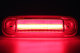 LED utanpåliggande ljus eller sidomarkeringsljus, 12/24V, röd