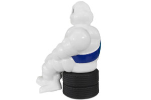 Original Michelin-gubbe (BIB), Bibendum som dekorativ figur f&ouml;r inomhusbruk, 19 cm gubbe