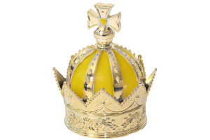 Air freshener gold crown for the truck dashboard room fragrance car 