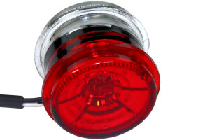 Einsatz für LED Umrissleuchte (12-30V), weiss/rot