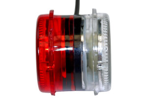 Einsatz für LED Umrissleuchte (12-30V), weiss/rot