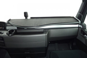 Suitable for MAN*: TGX, large storage table with universal recess