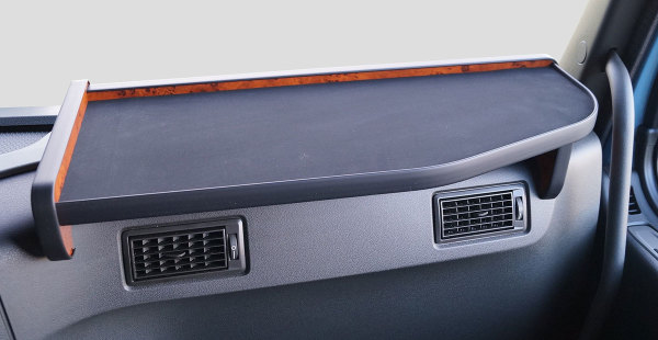 Lämplig för Volvo*: FM4, FMX4 (2013-2020) Passagerarbord med trälook