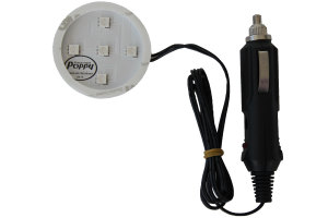 LED lighting for original Poppy air fresheners 12-24V - Cigarette lighter socket