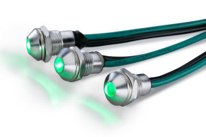 Vattentäta infällda LED-skruvar, IP67, 24V...
