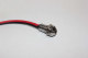 Waterproof LED recessed screw, IP67,  24V red