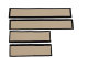 Adatto per DAF*: XF 105 (2005-2013), XF106 EURO (2013-...) Rivestimento maniglia dingresso Standard Line, similpelle beige