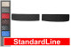 Suitable for Renault*: T-Serie (2013-...) Standardline leatherette seat base cover