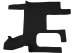 Geschikt voor MAN*: TGX (2007-2017) Standard Line, vloermattenset, automatisch, twee laden - zwart, kunstleder