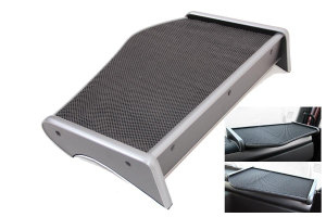Fits MAN*: TGX, large tray table with universal recess for toll device