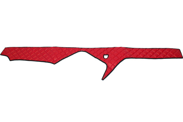 Geschikt voor Iveco*: StandardLine kunstleder - dashboardhoes - rood