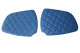 Adatto per Scania*: R1, R2, R3 Streamline HollandLine, pannelli porta - blu, finta pelle