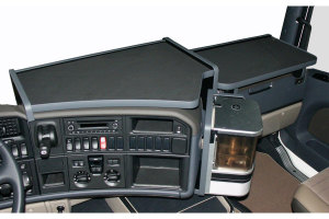 Geschikt voor Scania*: R2 &amp; R3 middentafel hoog zwart/grijs