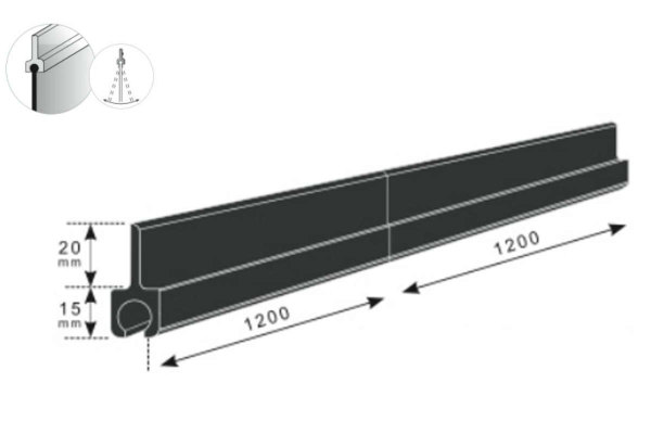 WeatherTech Paraspruzzi Posteriori Per Ram 2500/3500 (2019-2024) – Parafanghi Personalizzati Senza Trapano, Neri