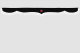Lorry gordijnenset 5-delig, incl. planken Zwart Wit Lengte 90cm TS Logo
