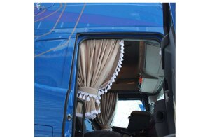 Lkw Gardinenset 11 teilig, inkl Borde