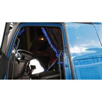 Lkw Gardinenset 11 teilig, inkl Borde