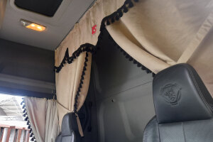 Lkw Gardinenset 11 teilig, inkl Borde