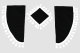 Lkw Gardinenset 11 teilig, inkl Borde schwarz weiss Länge Gardinen 90 cm, Bettvorhang 150 cm TS Logo