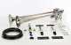 Druckluft Edelstahl Doppelhorn inkl. Montageset, 24V, Länge 55 und 60cm