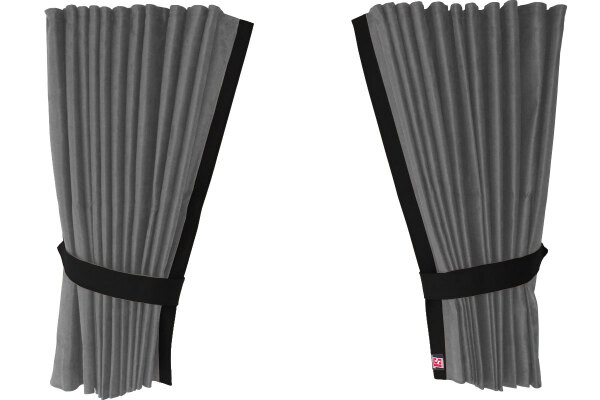 Herita Mini Rok met Pompons - Zwart