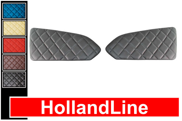 Adatto per Mercedes*: Actros MP4 | MP5 (2011-...) Rivestimenti delle porte HollandLine, finta pelle