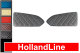 Passend für Mercedes*: Actros MP4 | MP5 (2011-...) HollandLine Türverkleidung, Kunstleder