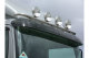 Suitable for Mercedes*: headlight bracket with clamps, Atego flat roof 3 LED light kit (incl. Installation)