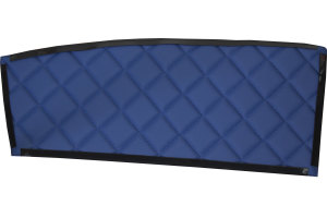Adatto per DAF*: XF106 (2013-...) HollandLine, set di pannelli porta - blu, finta pelle
