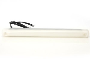 Luce dingombro anteriore, posteriore o laterale a LED 237 mm, bianco opaco